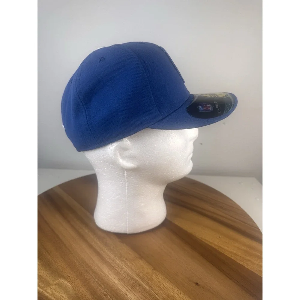 New! Size 6 7/8‎ New Era 59Fifty Indianapolis Colts Fitted Hat Cap Blue